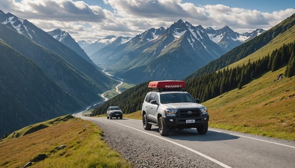 Quelles vérifications spécifiques doivent être faites sur un véhicule avant de traverser une région montagneuse ?